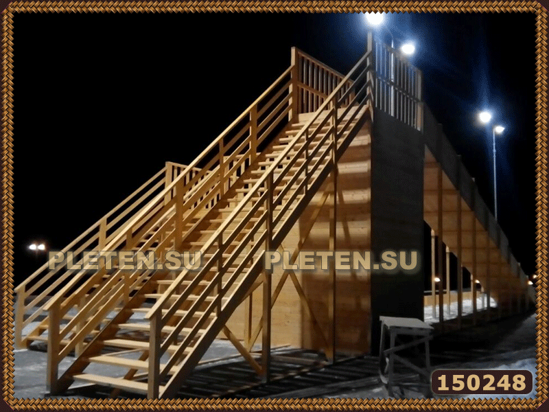 лестницы для деревянных горок